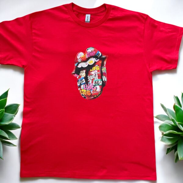 "Graffiti Tongue" - T shirt