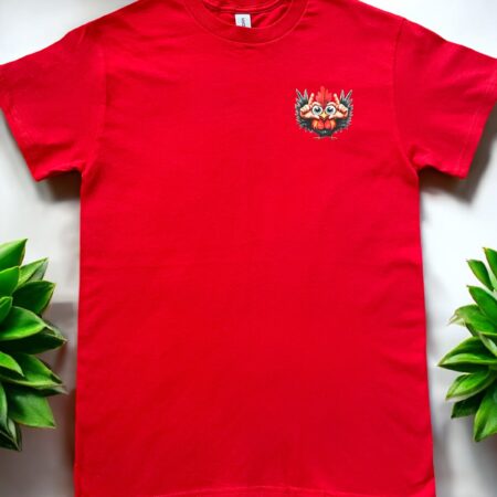 "Charming Big-Eyed Chicken" - T shirt